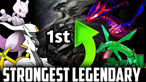 is mewtwo stronger than rayquaza|the most powerful legendary pokemon.